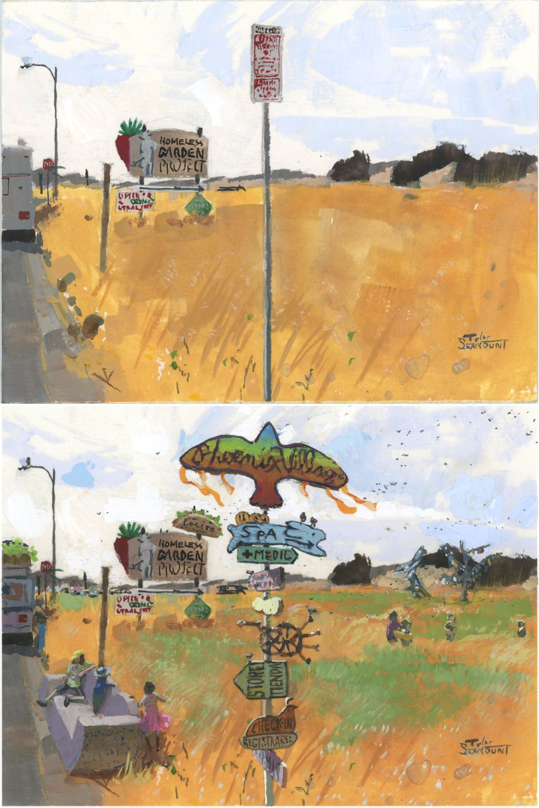 Phoenix Village by Taylor Seamount